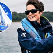 Dame Ellen McArthur will be taking part in the Round the Island Race on Saturday.