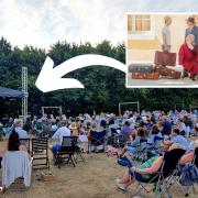 Opera on the Move at The Garlic Farm in August last year