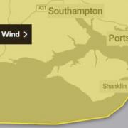 Another warning for wind has been issued for the Isle of Wight.