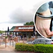 Sean Buckland was a drunken nuisance at McDonalds in Ryde.