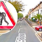 Carisbrooke Road in Newport will a major street affected by roadworks.