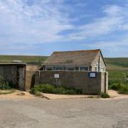 The current toilet block at Compton Bay.