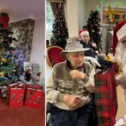 A day of Christmas magic for residents at Newport care home