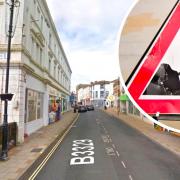 There will be roadworks along most of Sandown High Street this coming week.