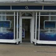 O2 shop, Newport, Isle of Wight.