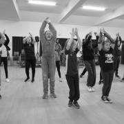 Mad About Musicals, in rehearsal