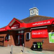 Red Jet terminal in Cowes