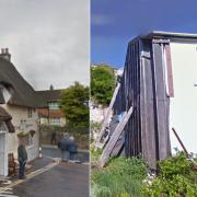 The former Chocolate Island shop, Godshill and St Catherine's Street in Ventnor