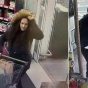 Two people sought by police