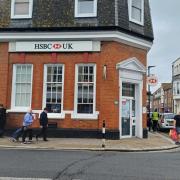 HSBC. Newport is closed for refurbishment.