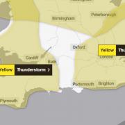 The Met Office are suggesting two thunderstorm warnings will just miss the Island.