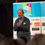 Michael Morpurgo at last year's Isle of Wight Literary Festival