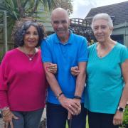 Josie, Jim and Lorraine in East Cowes