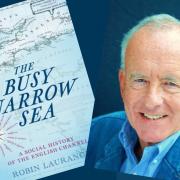 Author Robin Laurance and his new book, which includes some of the Isle of Wight's history.