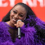 Beverley Knight at the Isle of Wight Festival.