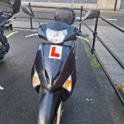 Stolen motorcycle from Brading