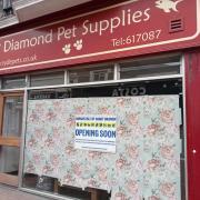 Former Diamond Pet Supplies, on Ryde High Street.