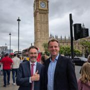 From left: IW West MP Richard Quigley and IW East MP Joe Robertson.
