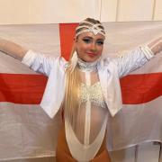 Isabel Dominey from Newport competed in the World Freestyle Dance Championships.