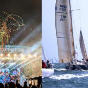 Isle of Wight Festival and Round the Island Race.