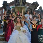 Island VI Form Ballgown exhibition and runway show