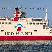 Red Funnel's Red Eagle vehicle ferry