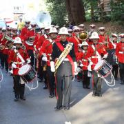 Medina Marching Band at Shanklin Carnival 2022