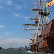 The galleon in New York