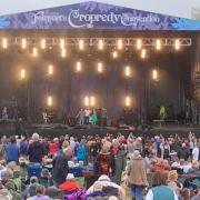 Jon on the Cropredy main stage