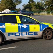 Police on Fort Street in Sandown