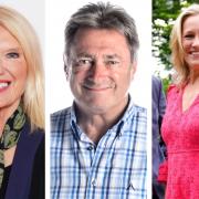 Celebrities Anneke Rice, Alan Titchmarsh and Sophie Raworth will be the celebrity interviewers at next month's Isle of Wight Literary Festival in Cowes.