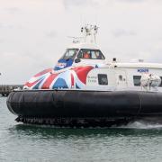 Hovertravel's Island Flyer approaching Ryde