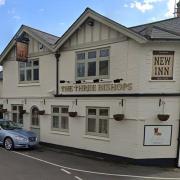 The Three Bishops pub in Brighstone