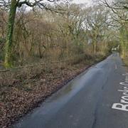 Brocks Copse Road in Wootton