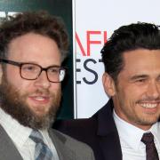 James Franco with Seth Rogen (Kathy Hutchins/Alamy)