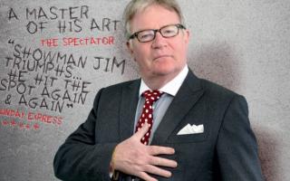 Jim Davidson recently starred at Medina Theatre.