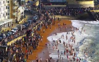 Ventnor Boxing Day swim 2022