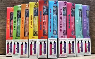 Vapes on sale in Newport. Picture: Ape Vapes.