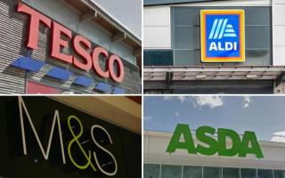 Aldi, Asda, Marks & Spencer, and Tesco are among the major outlets issuing food recalls and do not eat warnings this week