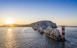 Ian Plested's picture of The Needles.