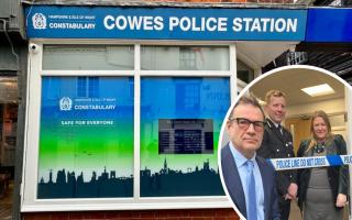 Police station opens in Cowes.