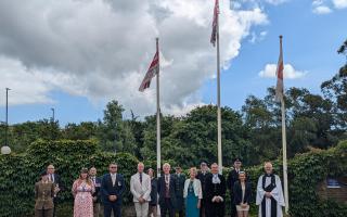 Armed Forces Week was marked on the Isle of Wight with a civic event on Monday.