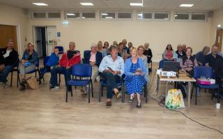 The audience at the Broadway Centre, Sandown.