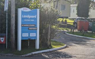 Landguard Holiday Park in Shanklin.