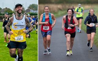 Isle of Wight Marathon runners