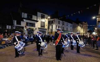 The band participating in the main carnival