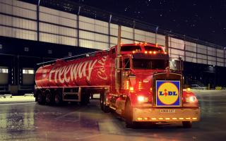 Southampton will be the final stop on the Lidl Christmas Cola truck tour