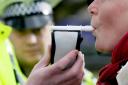 File image of a breathalyser test.