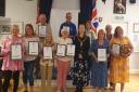 Shanklin in Bloom's prizegiving ceremony