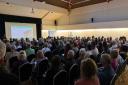 Organisers said the meeting attracted over 150 Islanders.